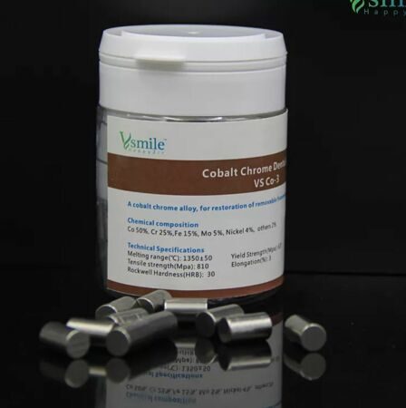 Сплав кобальт-хром для восстановления съемных каркасов и частичных протезов